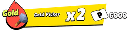 gold pickaxe